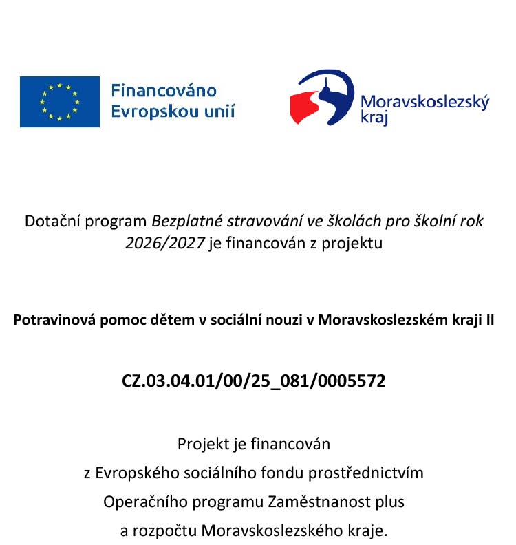 MSK - Projekt Bezplatné stravování
