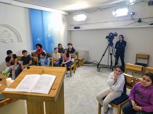 4.B připojila k slavení mše svaté v TV NOE