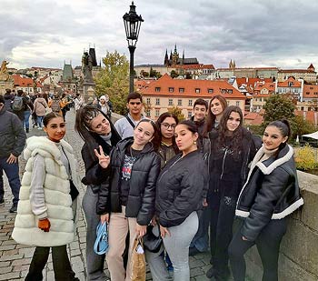 Výlet deváťáků do Prahy