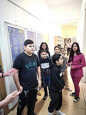 Třída 5.A na výstavě