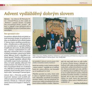 Advent vydlážděný dobrým slovem