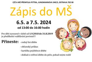 Zápis do MŠ