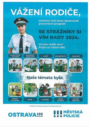 Druháčci absolvovali program s MP: Se strážniky si vím rady