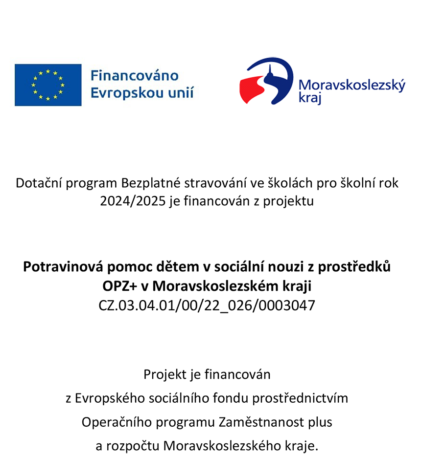 Projekt Potravinová pomoc